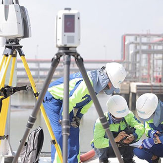 Portcoast verwendet 3D-Laserscanning-Lösungen, zur Visualisierung des Hyosung Vina Chemicals Port.