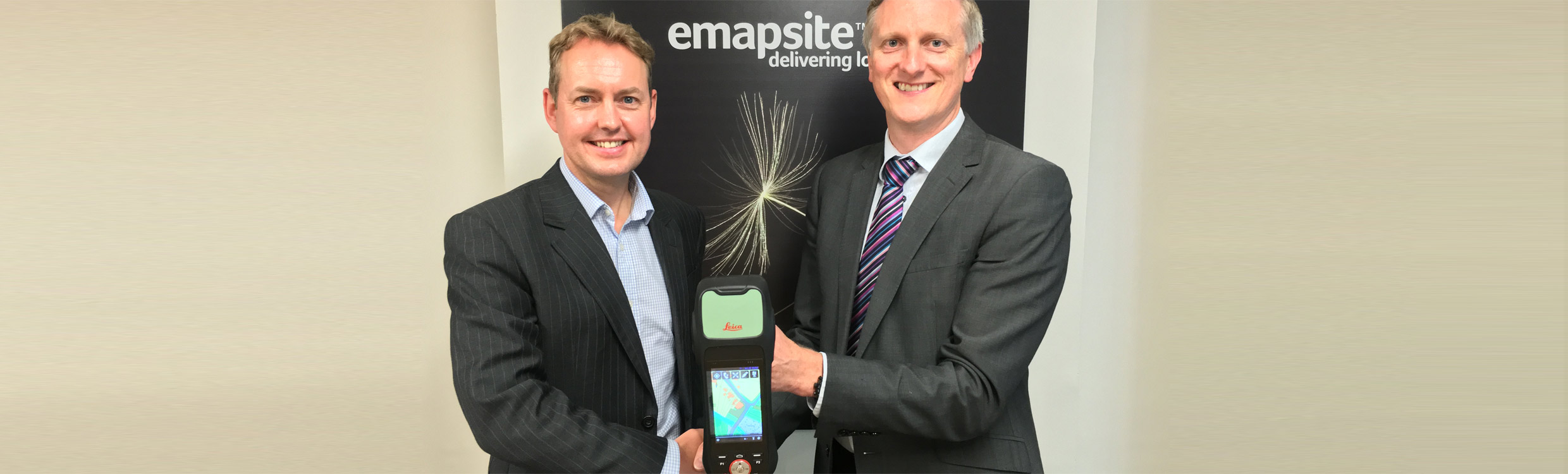 Leica Geosystems and emapsite partnership