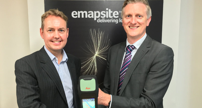 Leica Geosystems and emapsite partnership