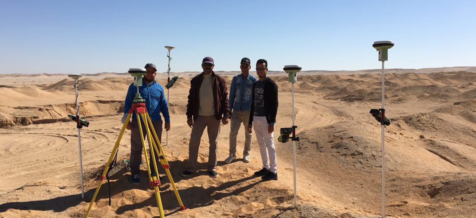 GNSS in the desert