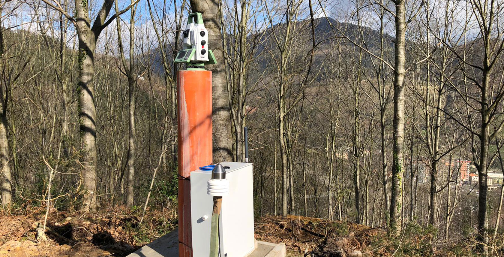 Monitoring a landslide in Zaldibar Spain