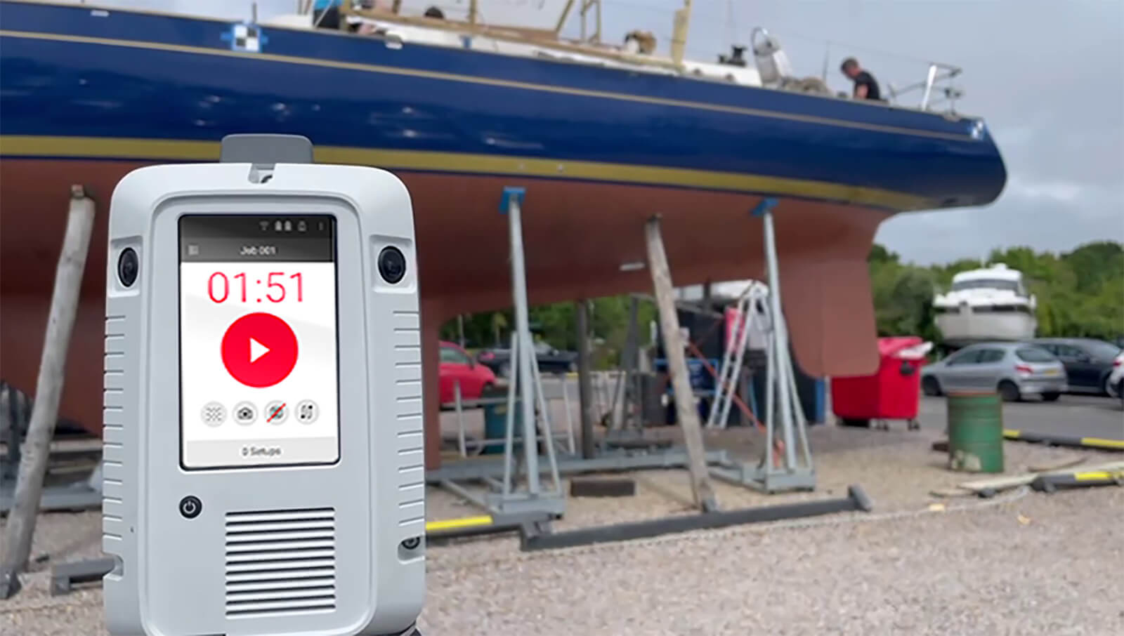 Digital Dry Dock 20 metre classic Race Yacht Performance Study