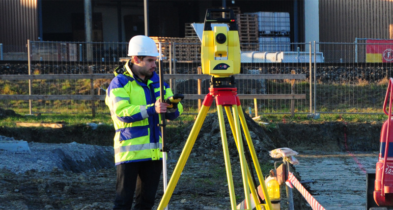Expanding easily and accurately into the field of construction layout ...