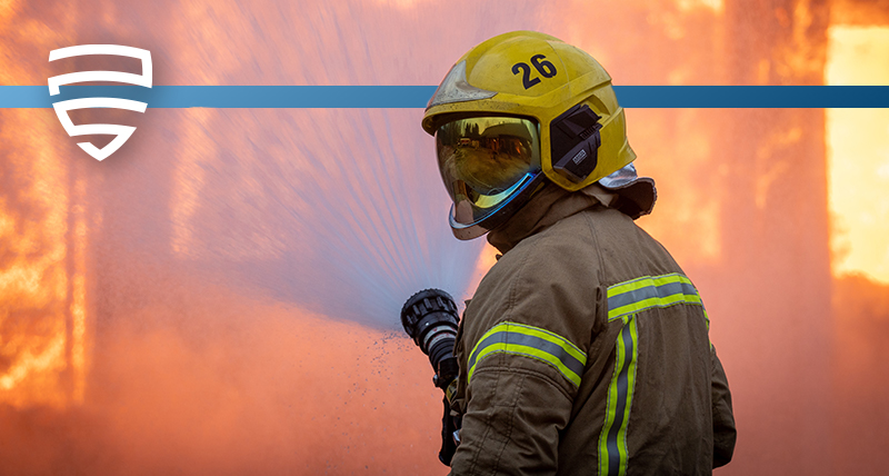Brandortuntersuchung bei Hexagon Öffentliche Sicherheit