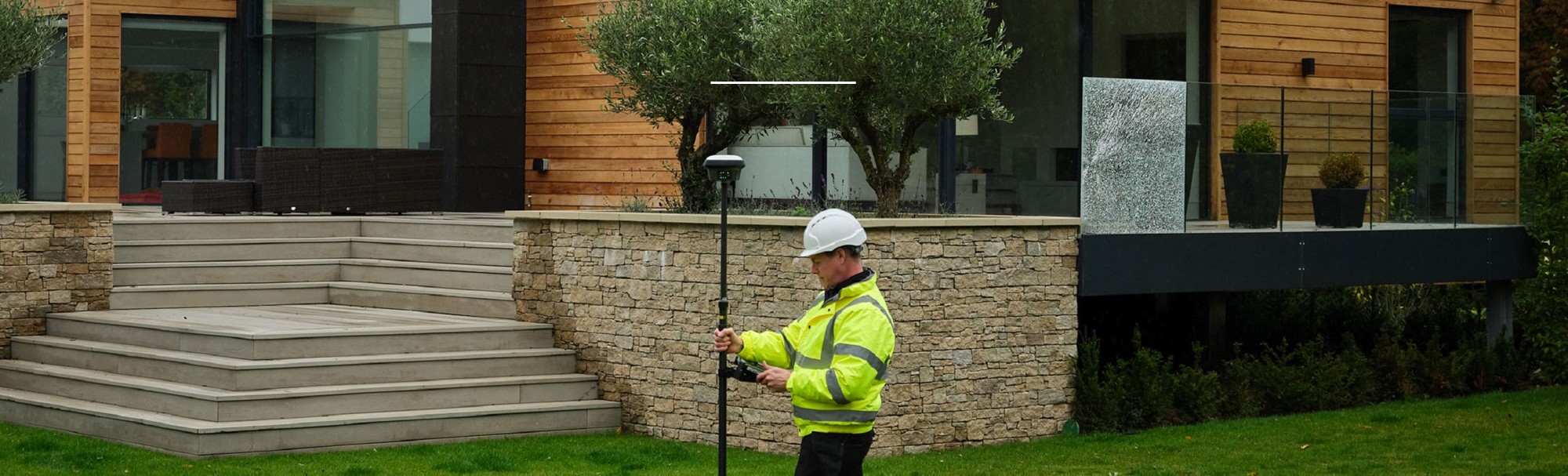 Measuring under overhangs