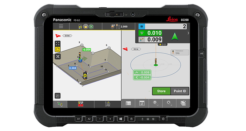 Image2_Earthworks-Site-Prep-Leica-iCON-build-software-CC200-Layout-lines