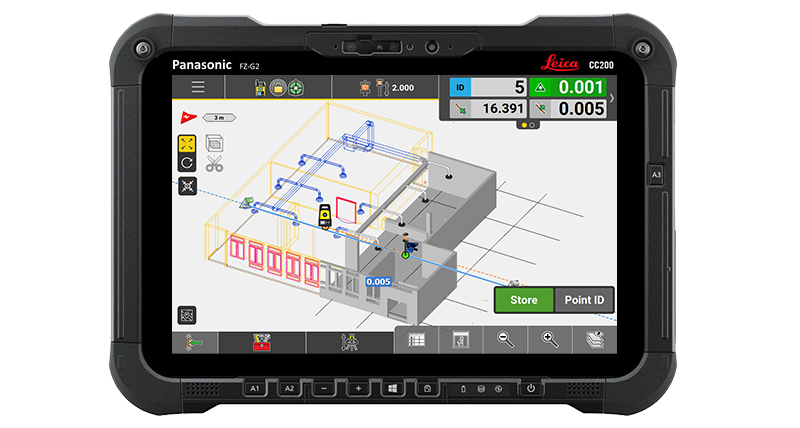 Leica iCON build | Building Construction Software