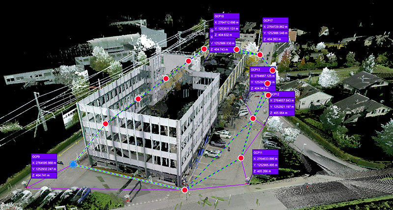 Geo-referencing with Leica RTC360's New Target Extraction Workflow