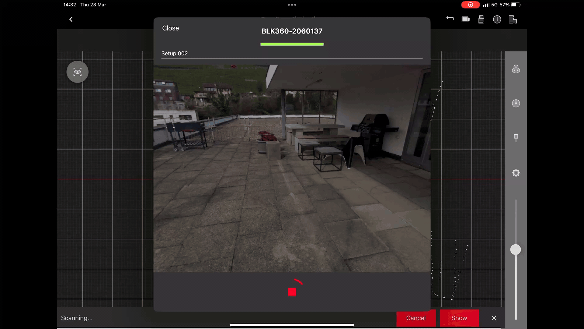 QuickLink feature in Leica Cyclone FIELD 360
