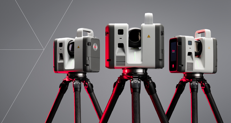 Leica RTC series 3D laser scanners for fast reality capture