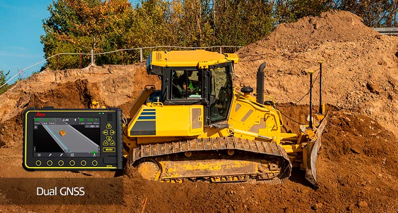 Dozer dual GNSS