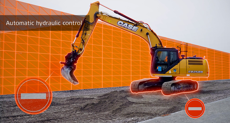 3D Avoidance Zone system | Leica Geosystems