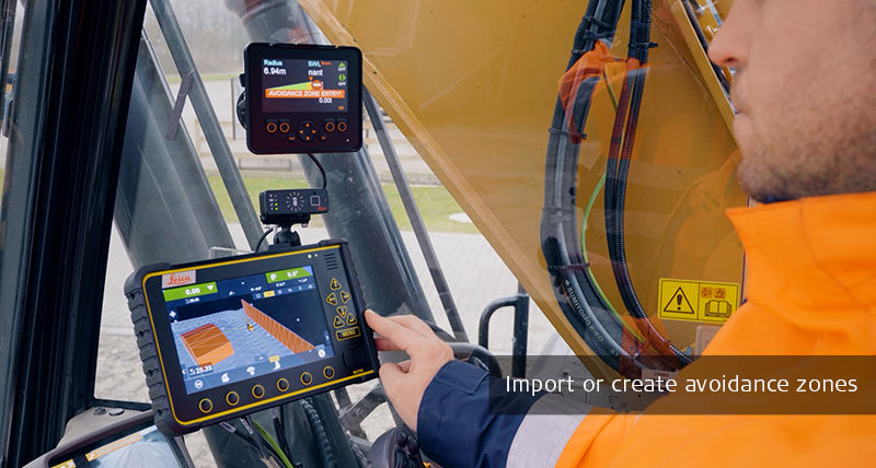 3D Avoidance Zone system | Leica Geosystems