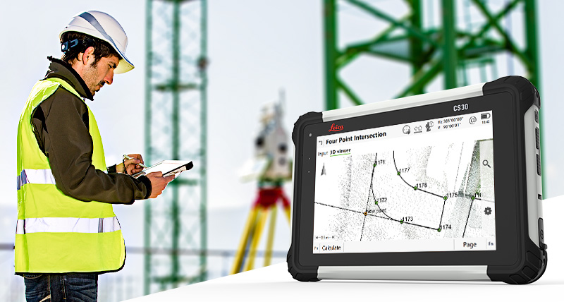 Leica Captivate Apps for COGO and Volume Calculations | Leica Geosystems