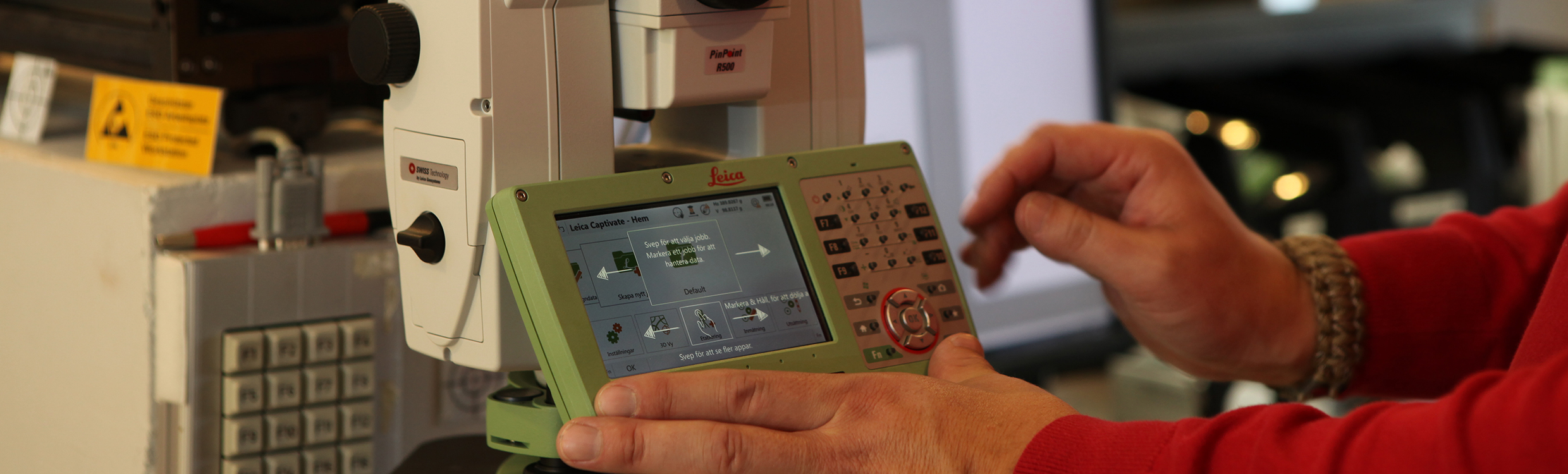 Utbildning i instrumentlära & kalibrering | Leica Geosystems