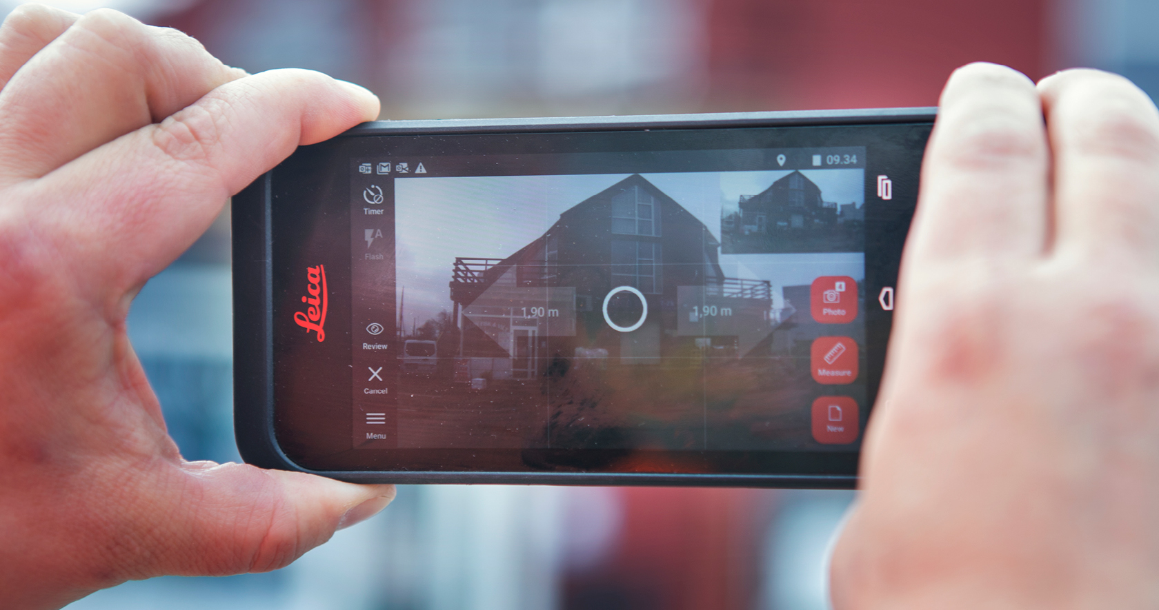 Leica BLK3D - Byggställningsprojekt .Mät in byggställning